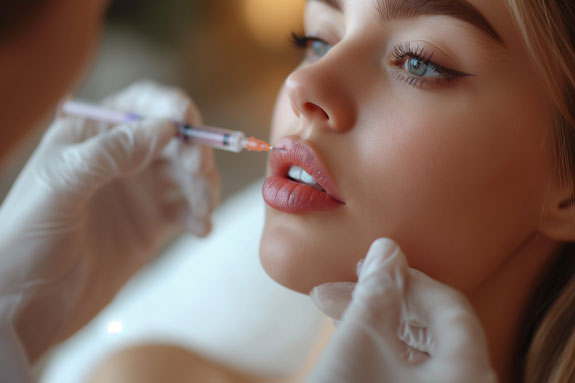 Lippenvergrößerung